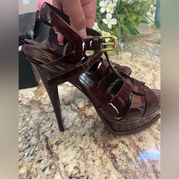 YSL Tribute, Wine Color, worn once and 100% authentic - Picture 5 of 9